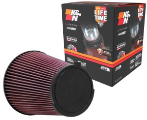 Ford Mustang Performance Air Intake - K&N Engineering - High-Flow Air Filter - `10-`14